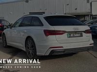 Used Audi A6 Black Edition 200 HP (147 kW) 2022 White Estate