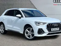 Used Audi Q3 S-Line 150 HP (110 kW) 2024 White SUV