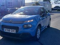 Used Citroën C3 PureTech 2018 Blue Hatchback