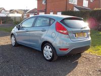 Used Ford Fiesta 82 HP (60 kW) 2010 Blue Hatchback