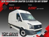 used VW Crafter 2.0 CR35 TDI H/R P/V 5d 107 BHP BLUETOOTH, CRUISE CONTROL, 1 OWNER