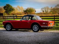 Used Triumph TR6 150 HP (110 kW) 1973 Red Cabriolet