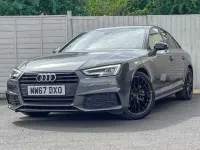 Used Audi A4 Black Edition 150 HP (110 kW) 2017 Grey Sedan