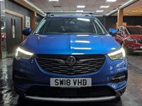 Used Vauxhall Grandland X Sport 130 HP (95 kW) 2018 Blue SUV