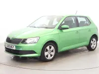 Used Skoda Fabia SE 60 HP (44 kW) 2015 Green Hatchback