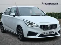 Used MG MG3 Excite 106 HP (77 kW) 2023 Arctic white/fabric sport st Hatchback