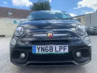 Used Abarth 595 70th Anniversary 165 HP (121 kW) 2018 Black Hatchback