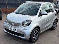 Used Smart ForTwo Coupé Prime 90 HP (66 kW) 2016 Silver Coupe