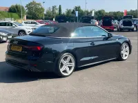 Used Audi A5 Cabriolet S-Line 187 HP (137 kW) 2019 Black Cabriolet