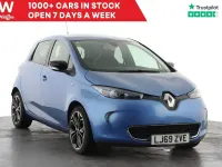 Used Renault Zoe Version S 80 kW (109 HP) 2019 Blue Hatchback