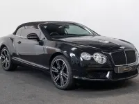 Used Bentley Continental GT Convertible 507 HP (372 kW) 2012 Black Cabriolet