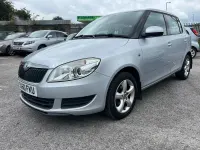 Used Skoda Fabia SE 86 HP (63 kW) 2010 Silver Hatchback