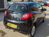 Used Ford Ka Zetec 69 HP (50 kW) 2015 Black Hatchback