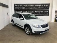 Used Skoda Octavia Scout 4x4 150 HP (110 kW) 2015 White Hatchback