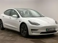 Used Tesla Model 3 Standard Range 52 kW (72 HP) 2022 White Sedan