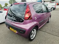 Used Peugeot 107 Allure 68 HP (50 kW) 2012 Purple Hatchback