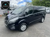 Used Ford Transit Custom Limited 130 HP (95 kW) 2019 Black Van