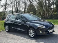 Used Ford Fiesta Zetec 85 HP (62 kW) 2017 Black Hatchback