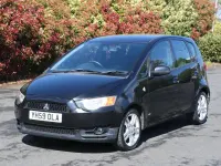 Used Mitsubishi Colt 95 HP (69 kW) 2009 Black Hatchback