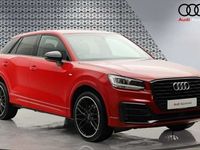 Used Audi Q2 Black Edition 114 HP (83 kW) 2019 Red SUV