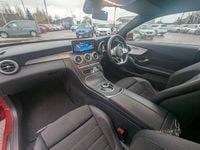 Used Mercedes C300 AMG line 2019 Red Coupe