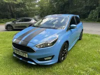 Used Ford Focus Zetec 2015 Blue Hatchback