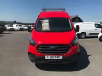 Used Ford Transit Custom 130 HP (95 kW) 2021 Red Van