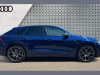 Used Audi Q8 Black Edition 340 HP (250 kW) 2021 Blue SUV