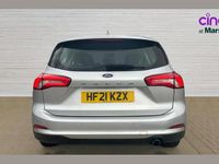 Used Ford Focus Zetec 117 HP (86 kW) 2021 Silver Estate