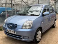 Used Kia Picanto LX 2005 Blue Hatchback