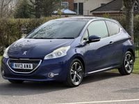 Used Peugeot 208 68 HP (50 kW) 2013 Blue Hatchback
