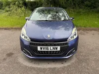 Used Peugeot 208 2016 Blue Hatchback