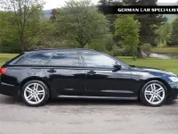 Used Audi A6 S-Line 313 HP (230 kW) 2014 Black Estate