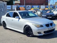 Used BMW 520 M Sport 177 HP (130 kW) 2009 Silver Sedan