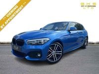 Usado BMW 118 M Sport 2018 Azul Citadino
