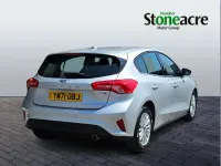 Used Ford Focus Titanium 125 HP (91 kW) 2021 Silver Hatchback
