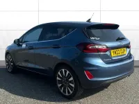 Used Ford Fiesta Titanium 125 HP (91 kW) 2021 Blue Hatchback