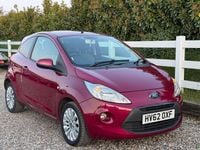 Used Ford Ka Zetec 69 HP (50 kW) 2012 Red Hatchback