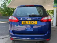 Used Ford Grand C-Max Titanium 115 HP (84 kW) 2014 Blue MPV