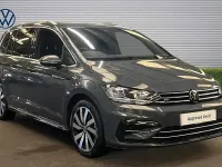 Used VW Touran R-line 150 HP (110 kW) 2025 Dolphin grey metallic MPV