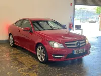 Used Mercedes C220 Sport Edition 2014 Red Coupe