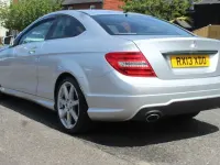 Used Mercedes C220 AMG 170 HP (125 kW) 2012 Silver Coupe