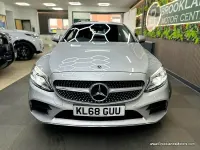 Used Mercedes C200 AMG Line Premium 2019 Silver Coupe