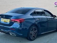 Used Mercedes A200 AMG Line Premium 163 HP (119 kW) 2023 Blue Sedan