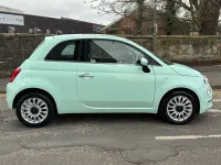 Used Fiat 500 Lounge 69 HP (50 kW) 2018 Green Hatchback