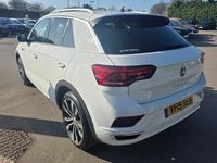 Used VW T-Roc R-line 2019 White SUV
