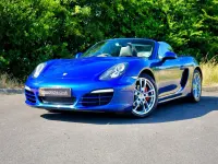 Used Porsche Boxster 265 HP (194 kW) 2013 Blue Cabriolet