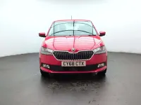 Used Skoda Fabia SE 75 HP (55 kW) 2018 Red Hatchback