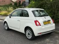 Used Fiat 500 Lounge 69 HP (50 kW) 2015 White Hatchback