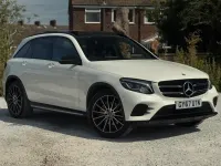 Used Mercedes GLC220 AMG Line Premium Plus 170 HP (125 kW) 2017 White SUV